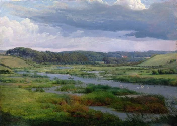 Landscape near Ribe, Denmark